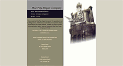 Desktop Screenshot of moepipeorgan.com